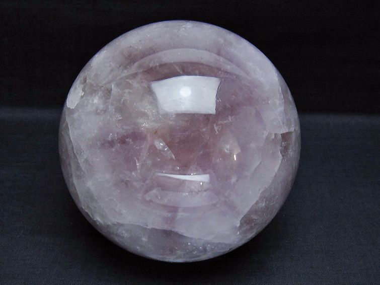 1.7Kg アメジスト 丸玉 115mm [t259-13316] 1枚目