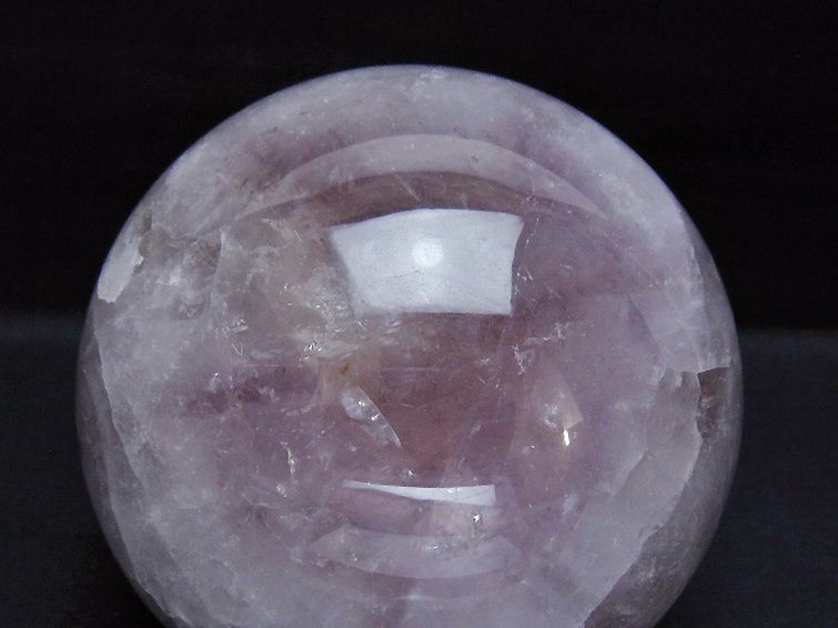 1.7Kg アメジスト 丸玉 115mm [t259-13316] 2枚目