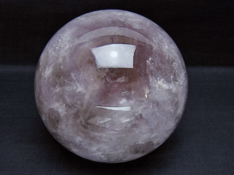 1.7Kg アメジスト 丸玉 110mm [t259-13320] 1枚目