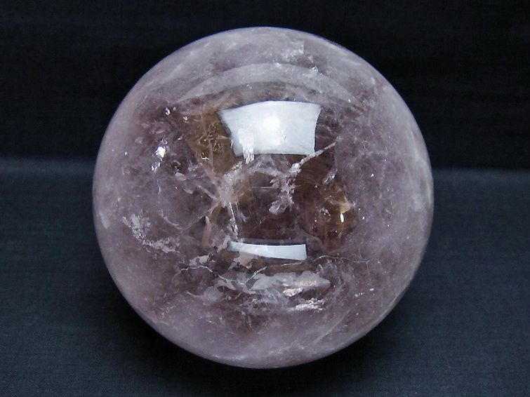 1.9Kg アメジスト 丸玉 115mm [t259-13336] 1枚目