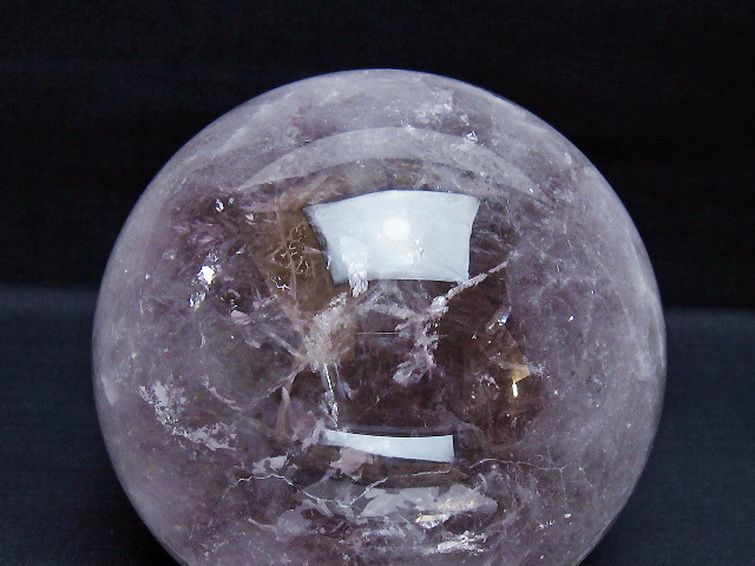 1.9Kg アメジスト 丸玉 115mm [t259-13336] 2枚目