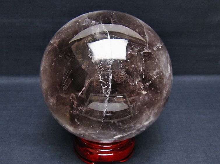 1.5Kg アメジスト 丸玉 107mm [t259-13362] 3枚目