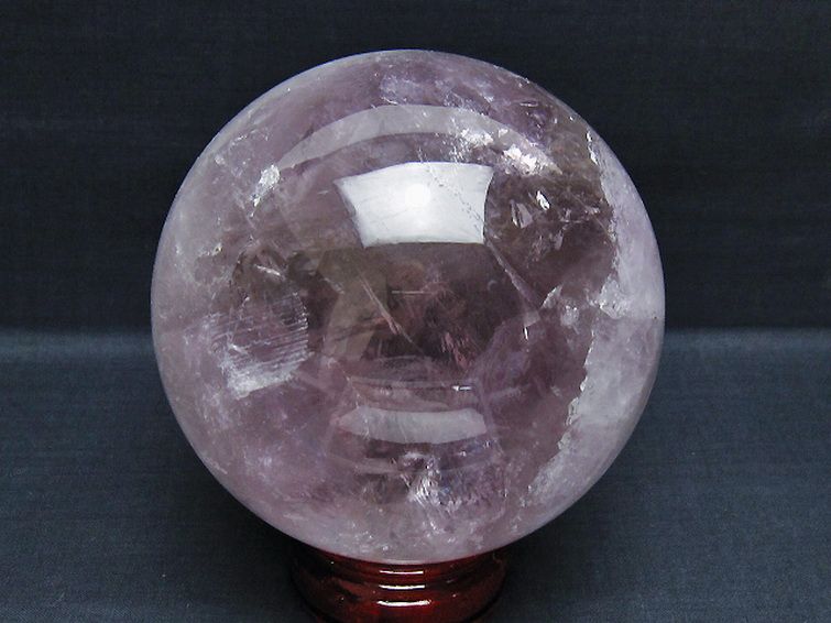 1.9Kg アメジスト 丸玉 115mm [t259-13368] 3枚目