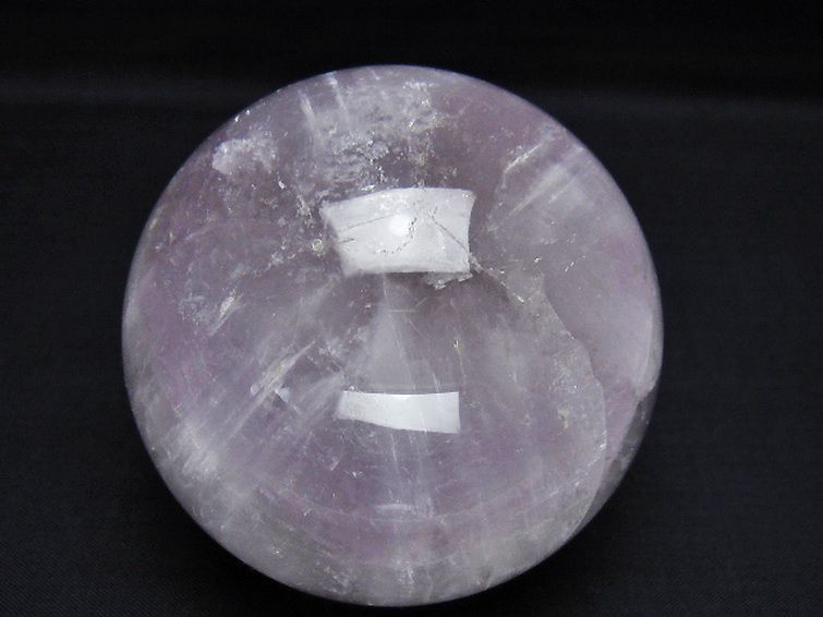 アメジスト 丸玉 76mm [t259-13382] 1枚目