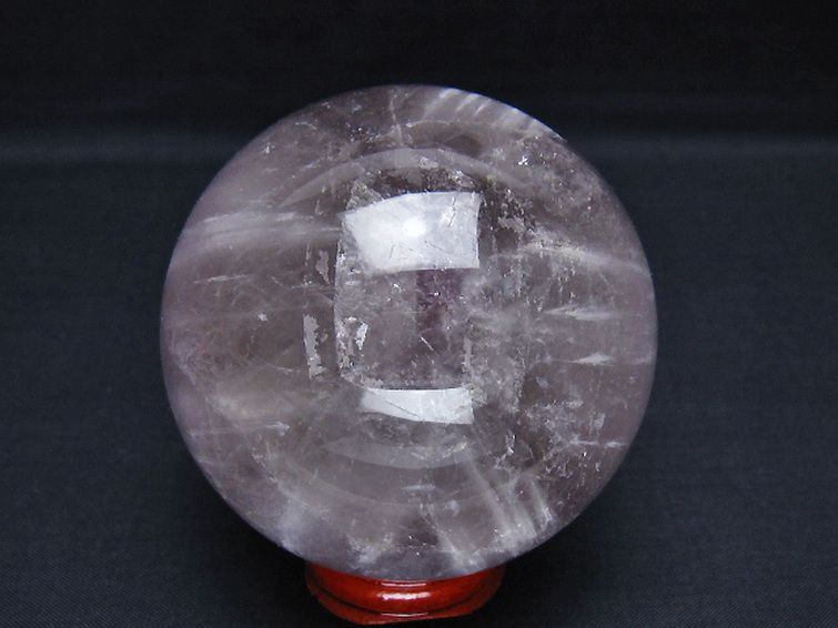 アメジスト 丸玉 73mm [t259-13402] 3枚目