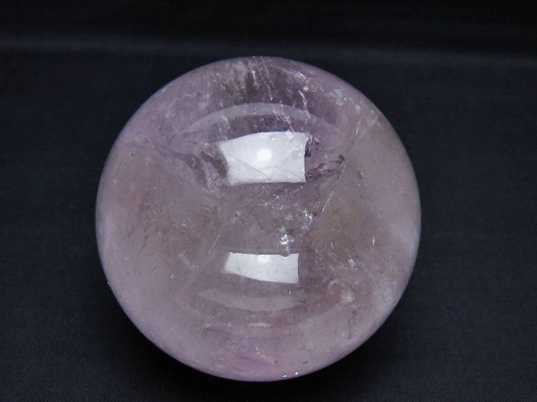 アメジスト 丸玉 71mm [t259-13406] 1枚目