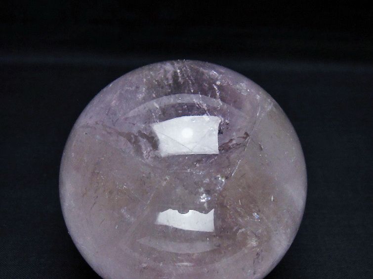 アメジスト 丸玉 71mm [t259-13406] 2枚目