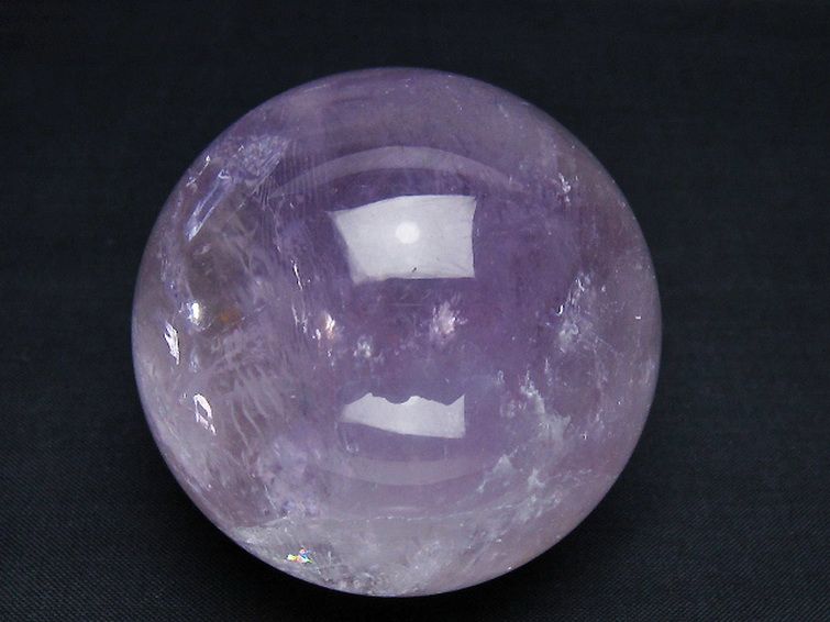 アメジスト 丸玉 64mm [t259-13412] 1枚目