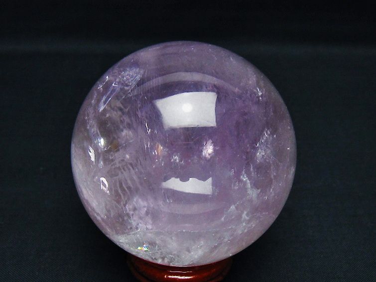 アメジスト 丸玉 64mm [t259-13412] 3枚目