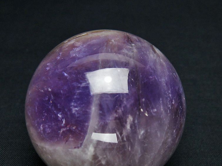 アメジスト 丸玉 54mm [t259-13419] 2枚目