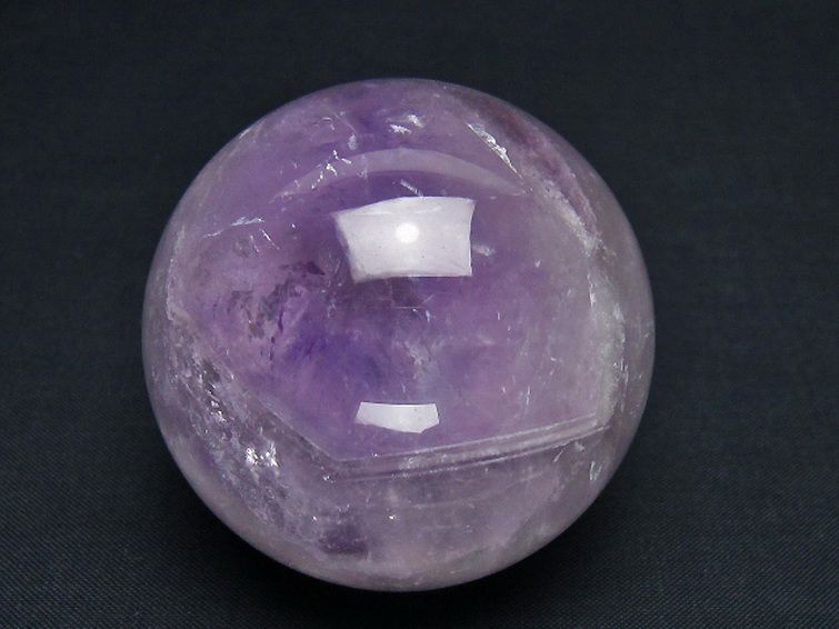 アメジスト 丸玉 58mm [t259-13421] 1枚目