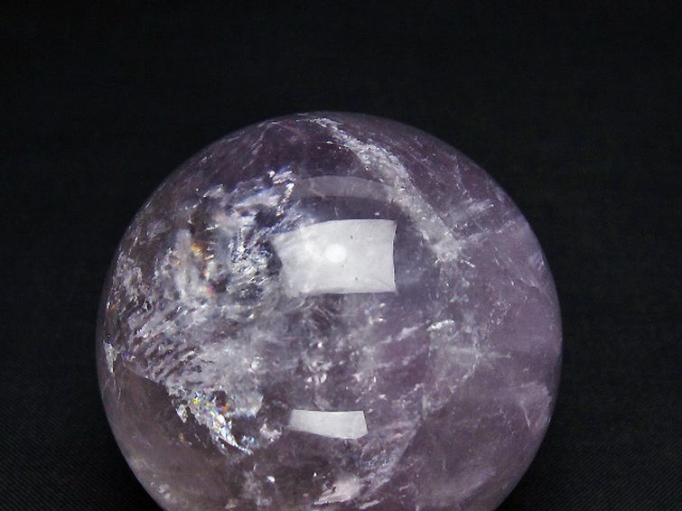 アメジスト 丸玉 56mm [t259-13427] 2枚目