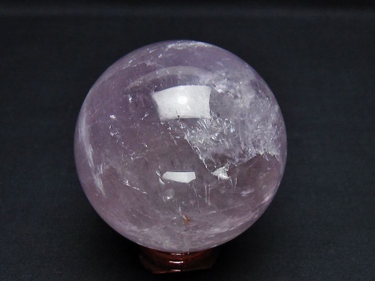 アメジスト 丸玉 56mm [t259-13427] 3枚目
