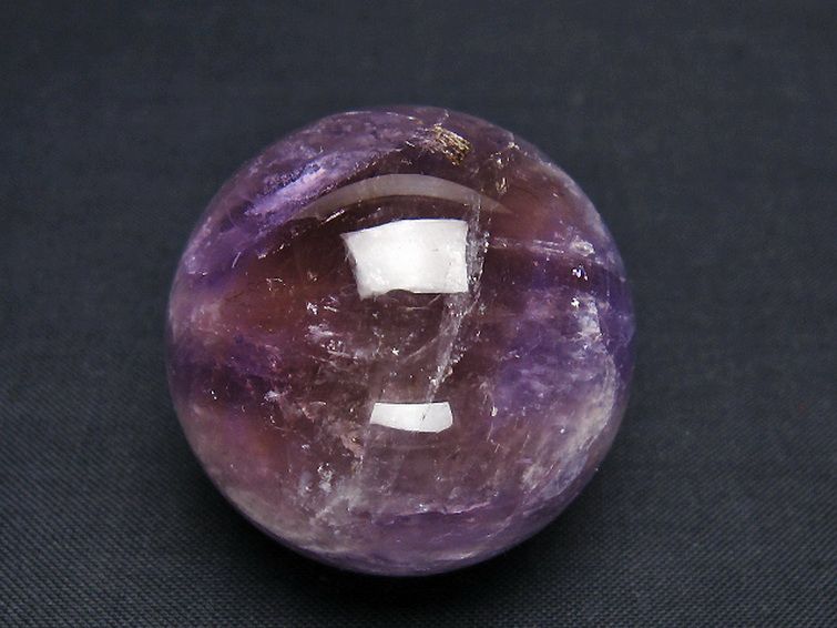 アメジスト 丸玉 39mm [t259-13440] 1枚目