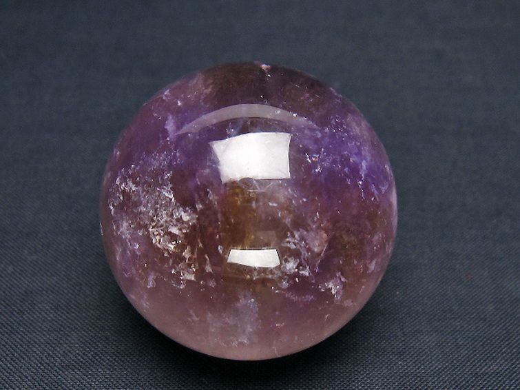 アメジスト 丸玉 41mm [t259-13443] 1枚目