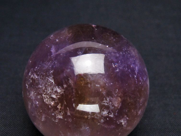 アメジスト 丸玉 41mm [t259-13443] 2枚目