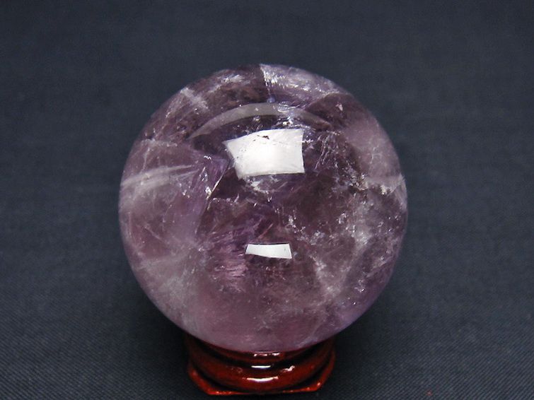 アメジスト 丸玉 42mm [t259-13448] 3枚目