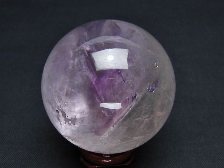 アメジスト 丸玉 50mm [t259-13451] 3枚目