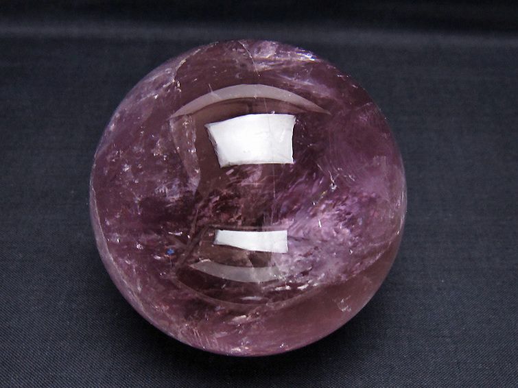 アメジスト 丸玉 72mm [t259-13481] 1枚目