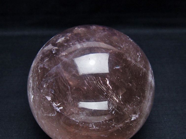 アメジスト 丸玉 77mm [t259-13484] 2枚目