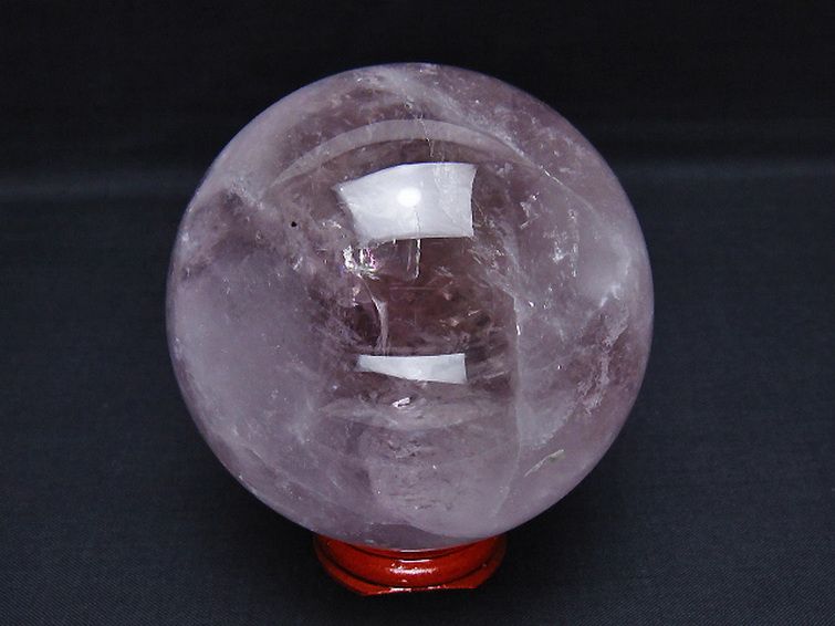 アメジスト 丸玉 78mm [t259-13487] 3枚目