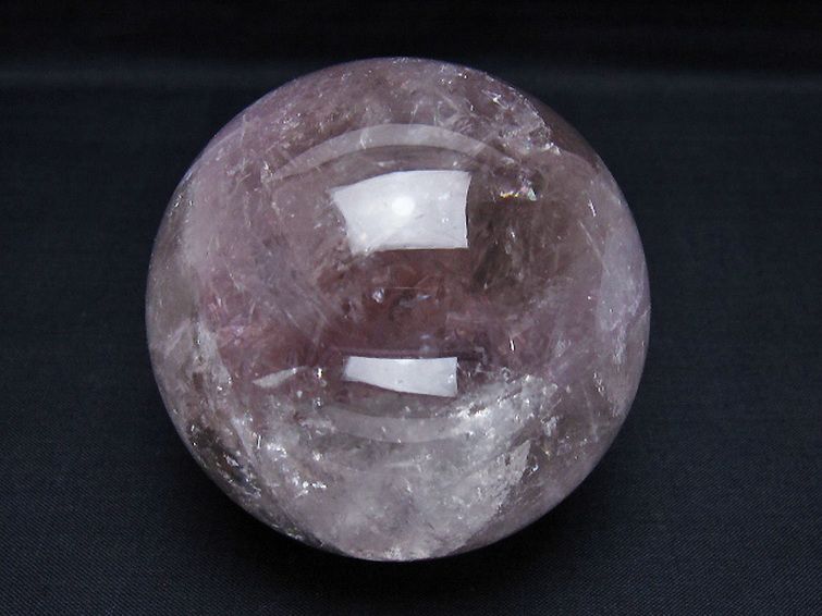 アメジスト 丸玉 74mm [t259-13490] 1枚目