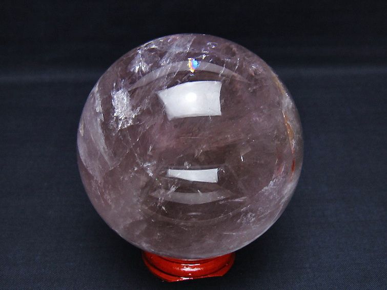 アメジスト 丸玉 75mm [t259-13491] 3枚目