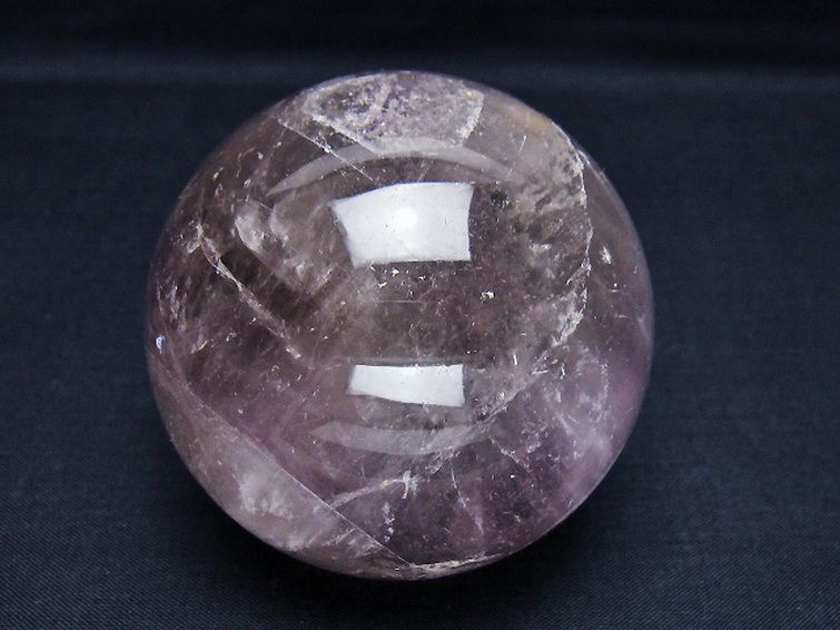 アメジスト 丸玉 67mm [t259-13501] 1枚目