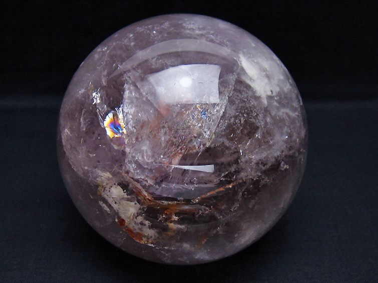 1.5Kg アメジスト 丸玉 105mm [t259-13530] 1枚目