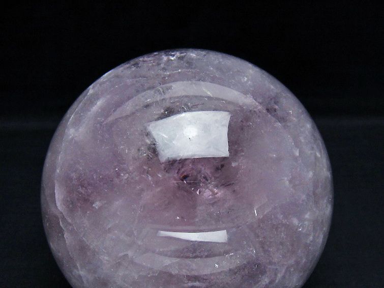 1.3Kg アメジスト 丸玉 96mm [t259-13534] 2枚目