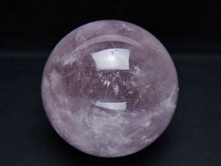 1.1Kg アメジスト 丸玉 90mm [t259-13538] 1枚目