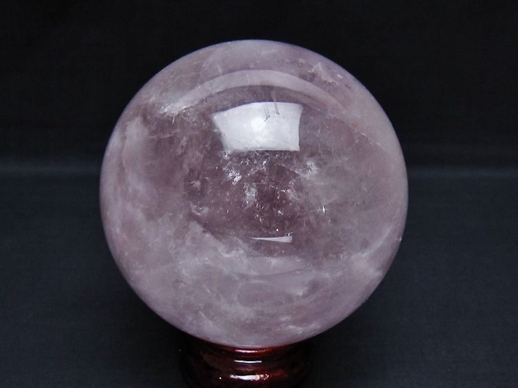 1.1Kg アメジスト 丸玉 90mm [t259-13538] 3枚目