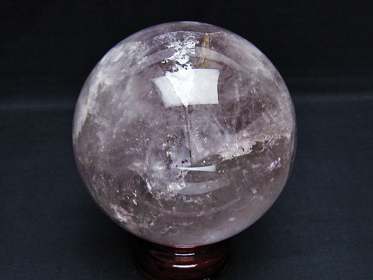 アメジスト 丸玉 88mm [t259-13544] 3枚目