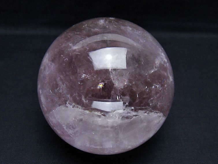 アメジスト 丸玉 84mm [t259-13554] 1枚目