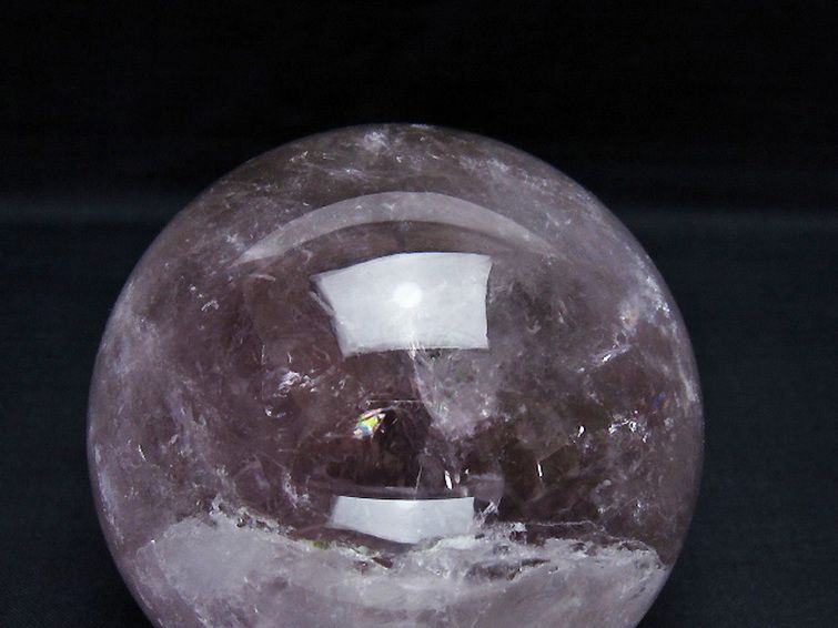 アメジスト 丸玉 84mm [t259-13554] 2枚目