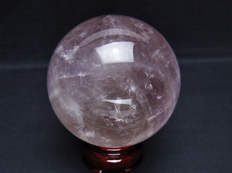 アメジスト 丸玉 84mm [t259-13554] 3枚目