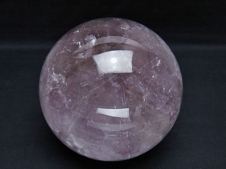 1Kg アメジスト 丸玉 90mm [t259-13561] 1枚目