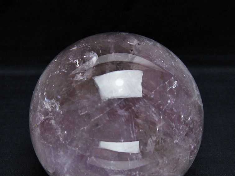 1Kg アメジスト 丸玉 90mm [t259-13561] 2枚目