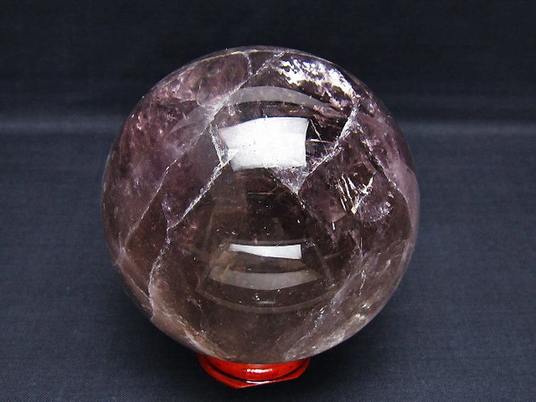 アメジスト 丸玉 82mm [t259-13576] 3枚目