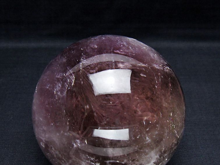 アメジスト 丸玉 80mm [t259-13580] 2枚目