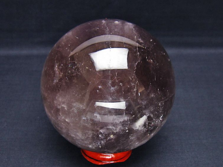 アメジスト 丸玉 80mm [t259-13582] 3枚目