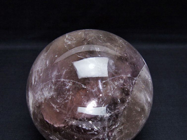 アメジスト 丸玉 83mm [t259-13589] 2枚目
