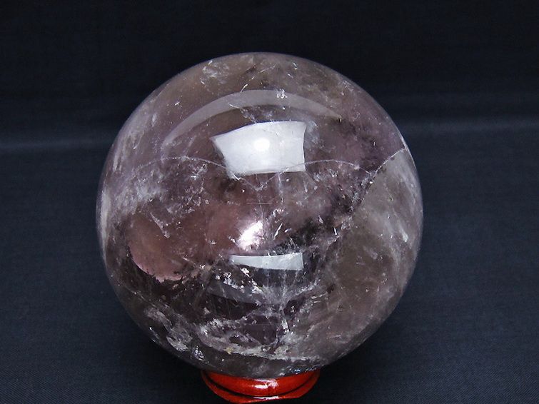 アメジスト 丸玉 83mm [t259-13589] 3枚目