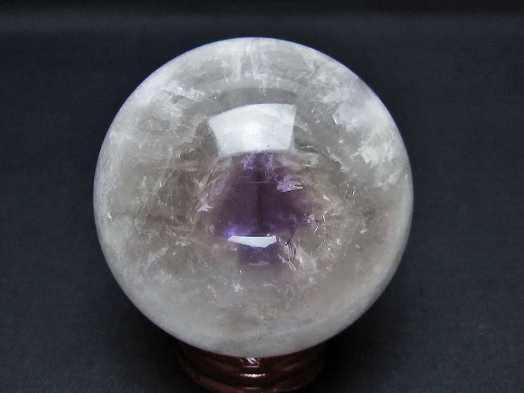 アメジスト 丸玉 64mm [t259-13692] 3枚目