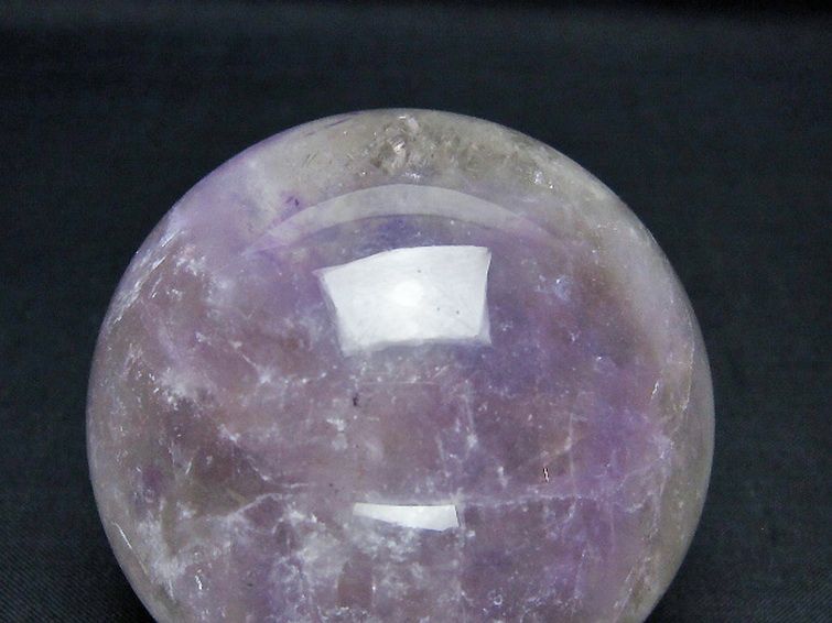 アメジスト 丸玉 65mm [t259-13752] 2枚目