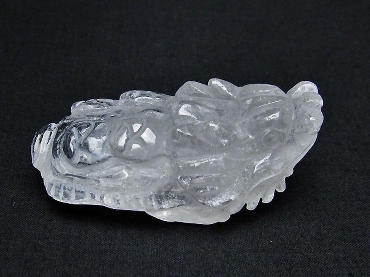 ヒマラヤ水晶龍亀 置物 [t261-1196] 2枚目