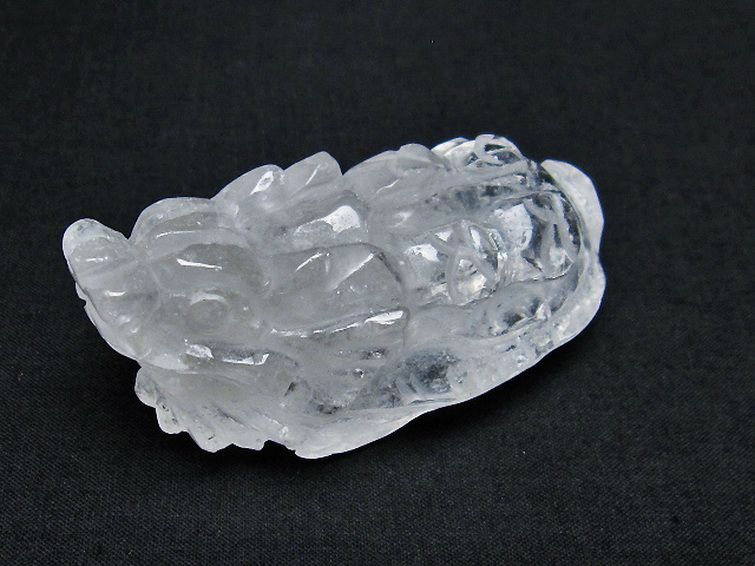 ヒマラヤ水晶龍亀 置物 [t261-1196] 3枚目