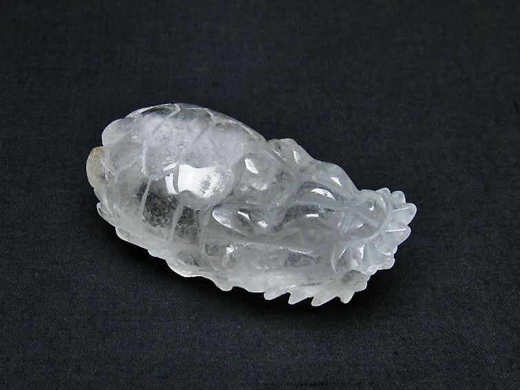 ヒマラヤ水晶龍亀 置物 [t261-1197] 1枚目