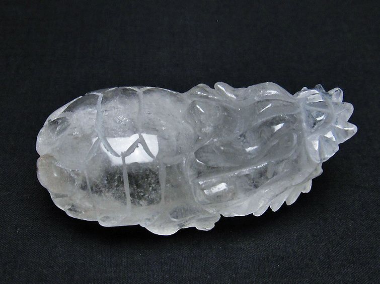 ヒマラヤ水晶龍亀 置物 [t261-1197] 2枚目