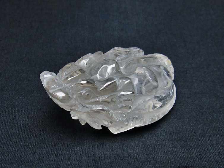 ヒマラヤ水晶龍亀 置物 [t261-1198] 1枚目